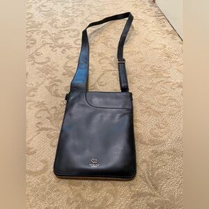Radley London small black leather crossbody